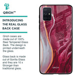 Crimson Ruby Glass Case for Samsung Galaxy A71