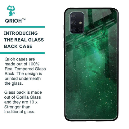 Emerald Firefly Glass Case For Samsung Galaxy A71