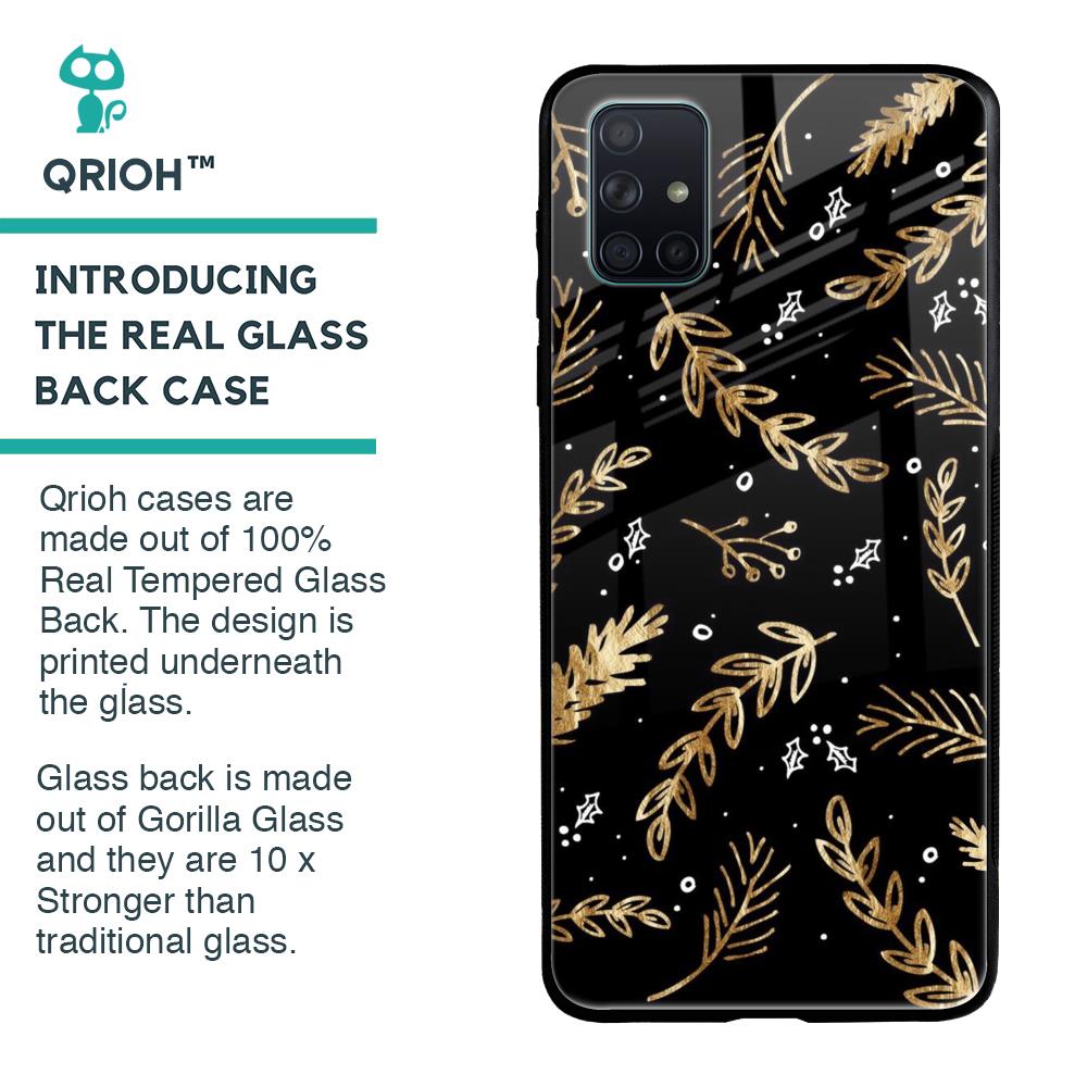 Autumn Leaves Glass case for Samsung Galaxy A71