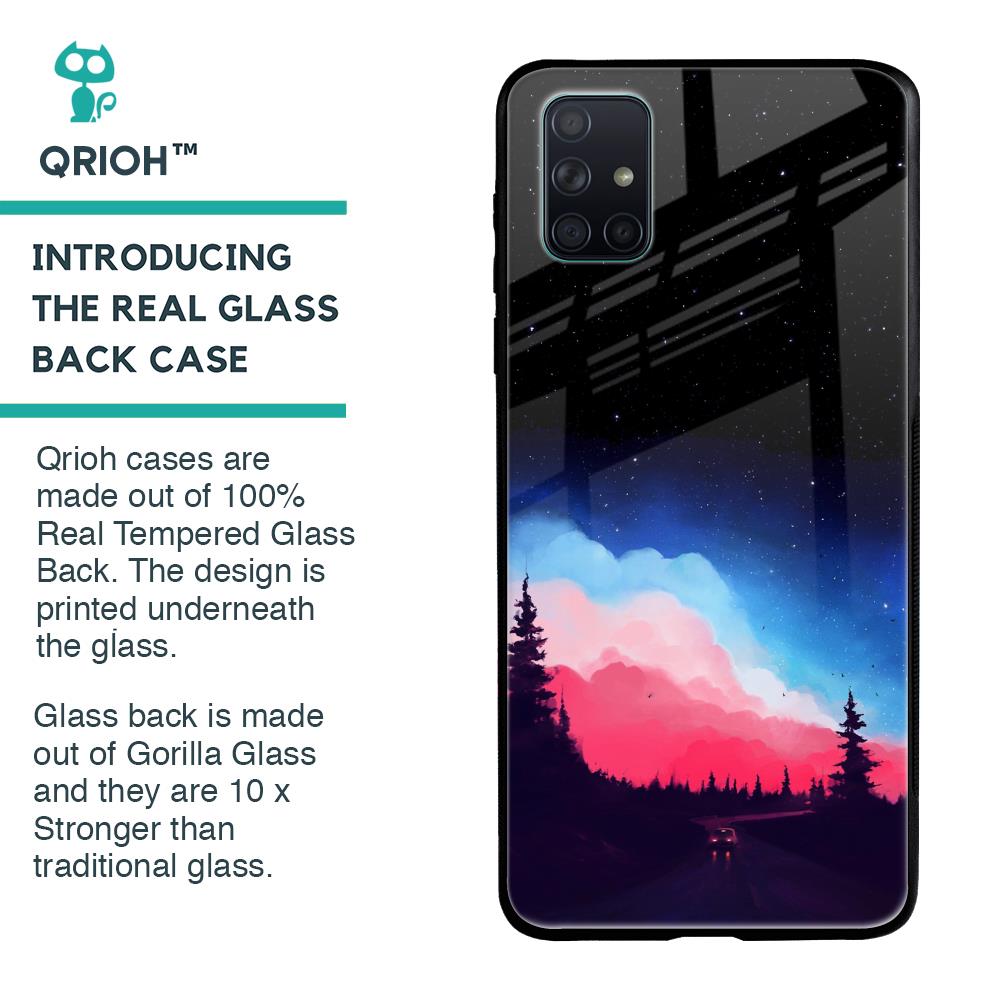 Drive In Dark Glass Case For Samsung Galaxy A71