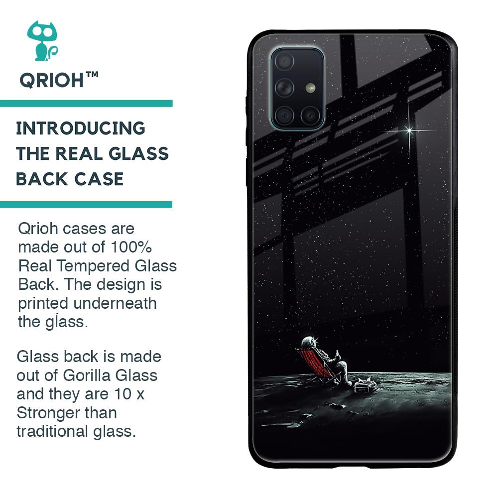 Relaxation Mode On Glass Case For Samsung Galaxy A71