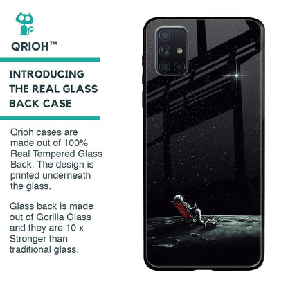 Relaxation Mode On Glass Case For Samsung Galaxy A71