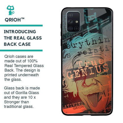 True Genius Glass Case for Samsung Galaxy A71