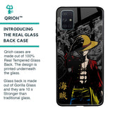 Dark Luffy Glass Case for Samsung Galaxy A71