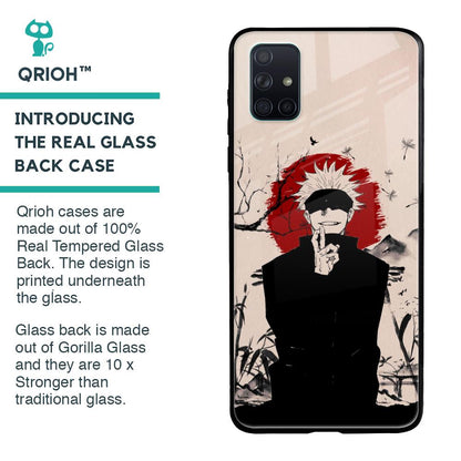 Manga Series Glass Case for Samsung Galaxy A71