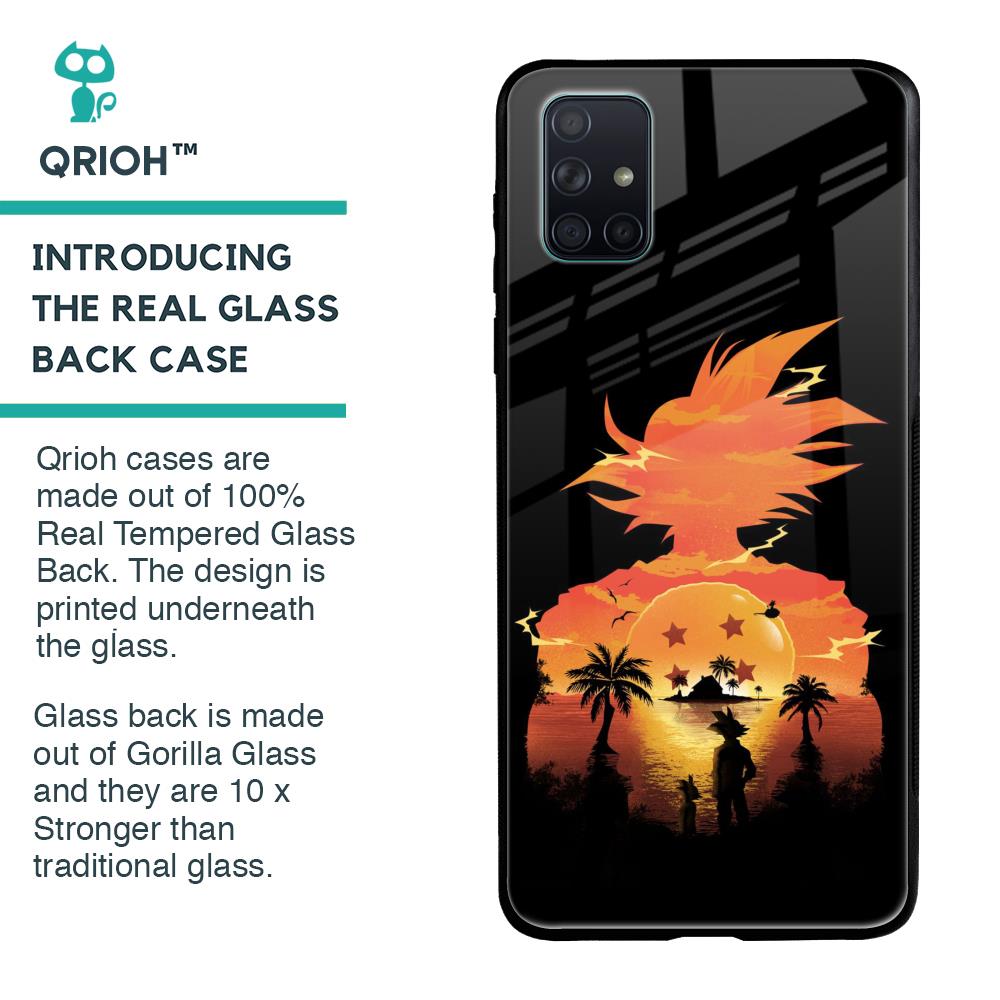 Japanese Paradise Glass Case for Samsung Galaxy A71