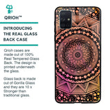 Floral Mandala Glass Case for Samsung Galaxy A71