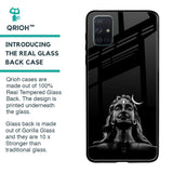 Adiyogi Glass Case for Samsung Galaxy A71