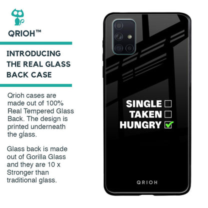 Hungry Glass Case for Samsung Galaxy A71