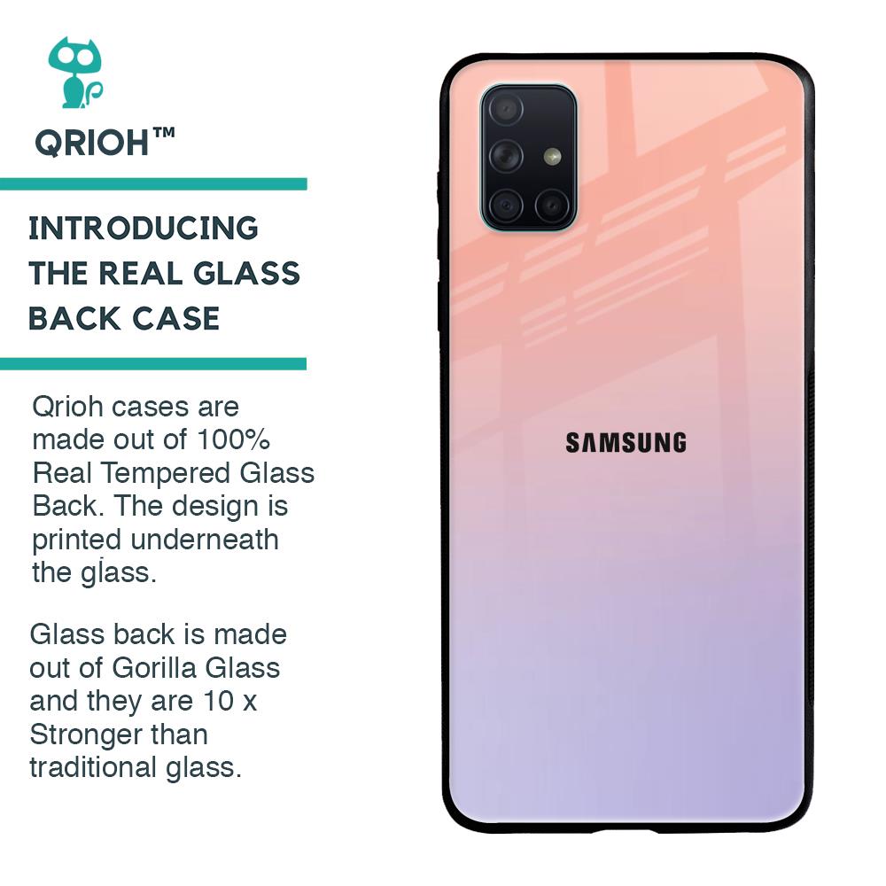 Dawn Gradient Glass Case for Samsung Galaxy A71