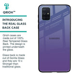 Indigo Pastel Glass Case For Samsung Galaxy A71