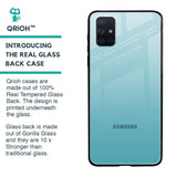 Arctic Blue Glass Case For Samsung Galaxy A71