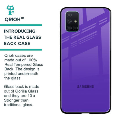 Amethyst Purple Glass Case for Samsung Galaxy A71