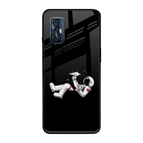 Space Traveller Vivo V17 Glass Back Cover Online