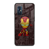Angry Baby Super Hero Vivo V17 Glass Back Cover Online
