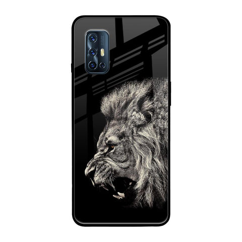Brave Lion Vivo V17 Glass Back Cover Online