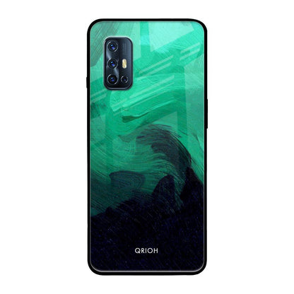 Scarlet Amber Vivo V17 Glass Back Cover Online