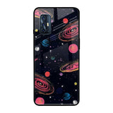 Galaxy In Dream Vivo V17 Glass Back Cover Online
