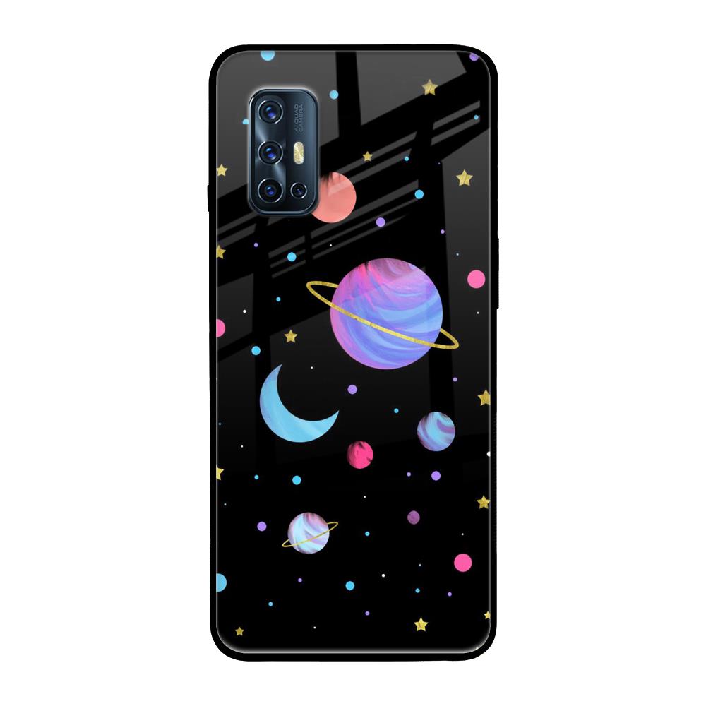Planet Play Vivo V17 Glass Back Cover Online