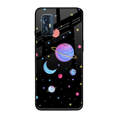 Planet Play Vivo V17 Glass Back Cover Online