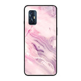 Diamond Pink Gradient Vivo V17 Glass Back Cover Online