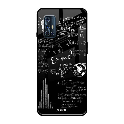 Funny Math Vivo V17 Glass Back Cover Online
