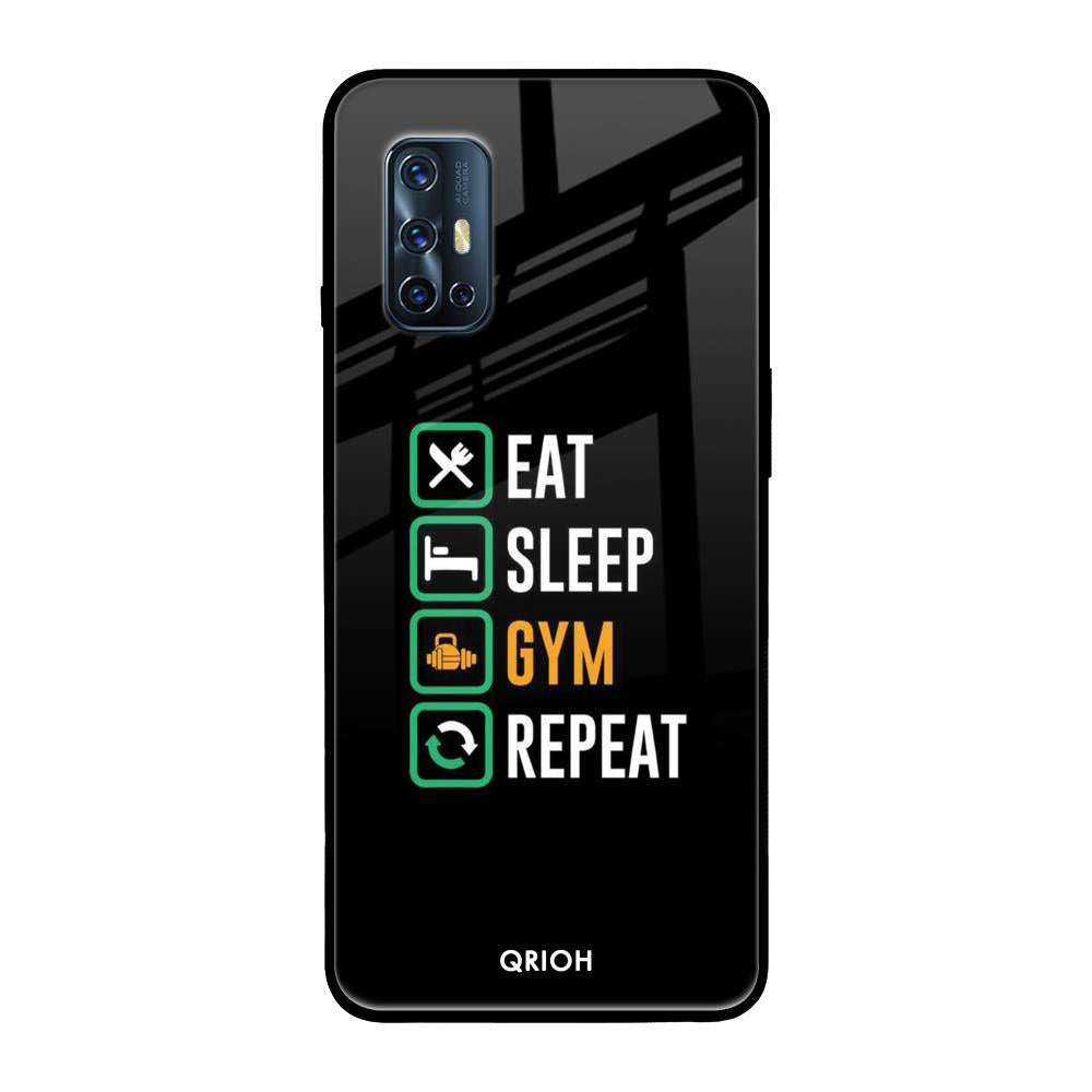Daily Routine Vivo V17 Glass Back Cover Online