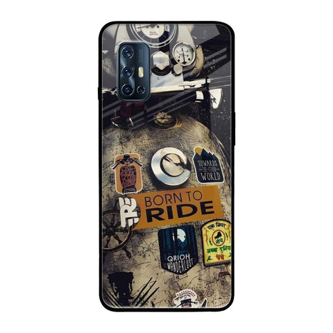 Ride Mode On Vivo V17 Glass Back Cover Online