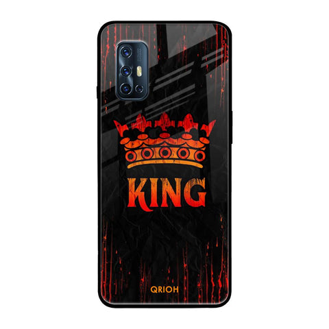 Royal King Vivo V17 Glass Back Cover Online
