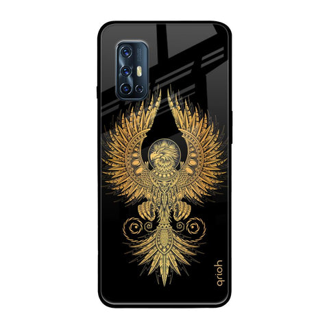 Mythical Phoenix Art Vivo V17 Glass Back Cover Online
