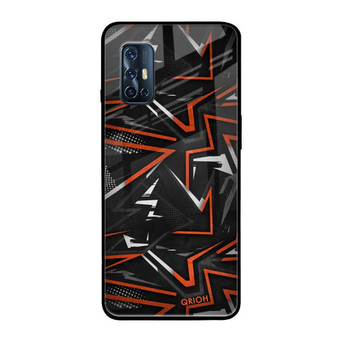 Vector Art Vivo V17 Glass Back Cover Online