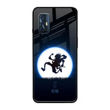 Luffy Nika Vivo V17 Glass Back Cover Online