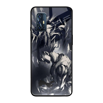Sketch Art DB Vivo V17 Glass Back Cover Online