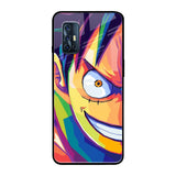 Monkey Wpap Pop Art Vivo V17 Glass Back Cover Online