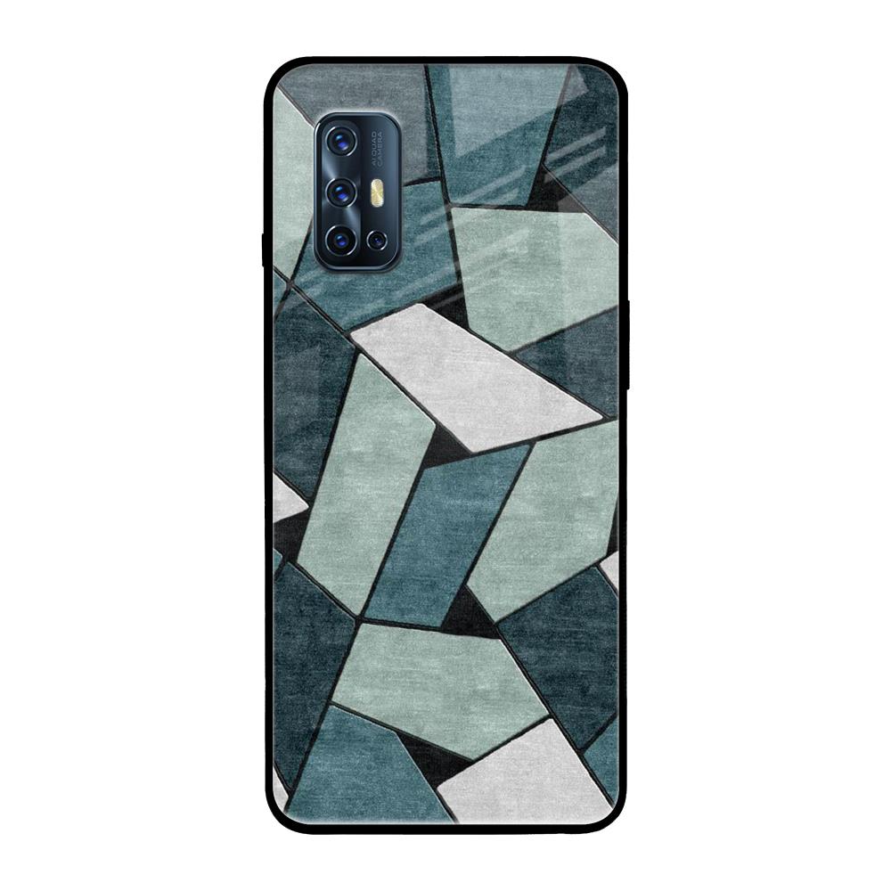 Abstact Tiles Vivo V17 Glass Back Cover Online