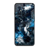 Cloudy Dust Vivo V17 Glass Back Cover Online