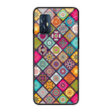 Multicolor Mandala Vivo V17 Glass Back Cover Online