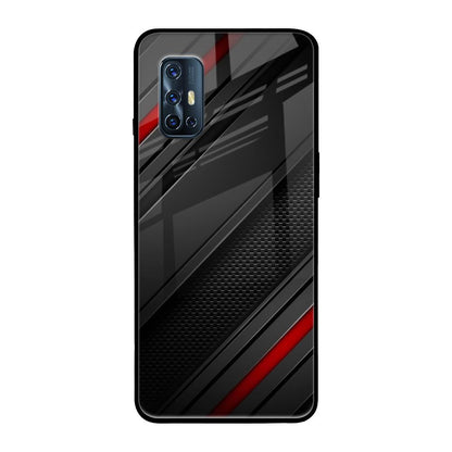 Modern Abstract Vivo V17 Glass Back Cover Online