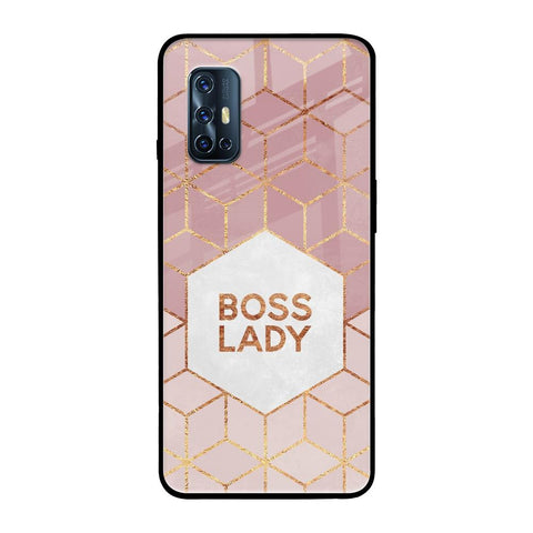 Boss Lady Vivo V17 Glass Back Cover Online