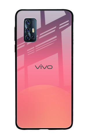 Sunset Orange Vivo V17 Glass Cases & Covers Online