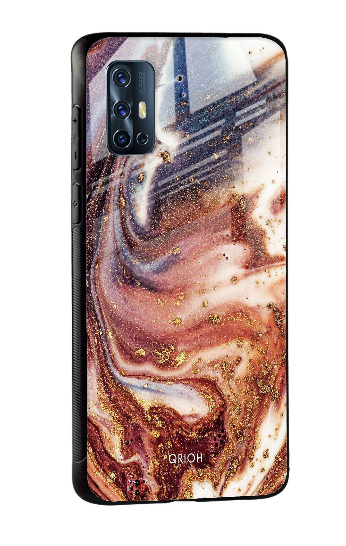 Exceptional Texture Glass Case for Vivo X50 Pro