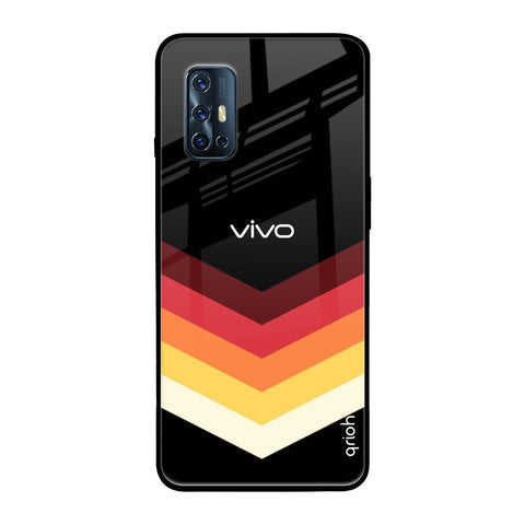 Abstract Arrow Pattern Vivo V17 Glass Cases & Covers Online