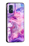 Cosmic Galaxy Glass Case for Vivo X50 Pro