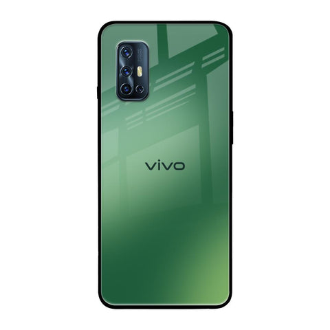 Green Grunge Texture Vivo V17 Glass Back Cover Online
