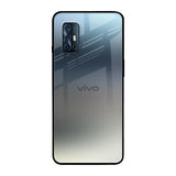 Tricolor Ombre Vivo V17 Glass Back Cover Online