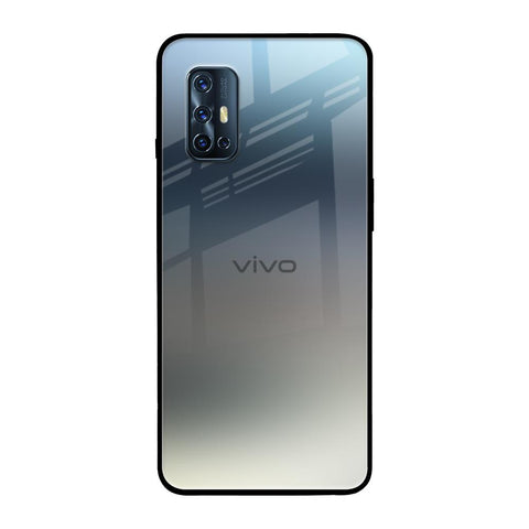 Tricolor Ombre Vivo V17 Glass Back Cover Online