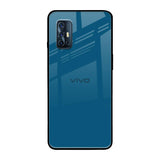 Cobalt Blue Vivo V17 Glass Back Cover Online