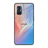 Mystic Aurora Vivo V17 Glass Back Cover Online