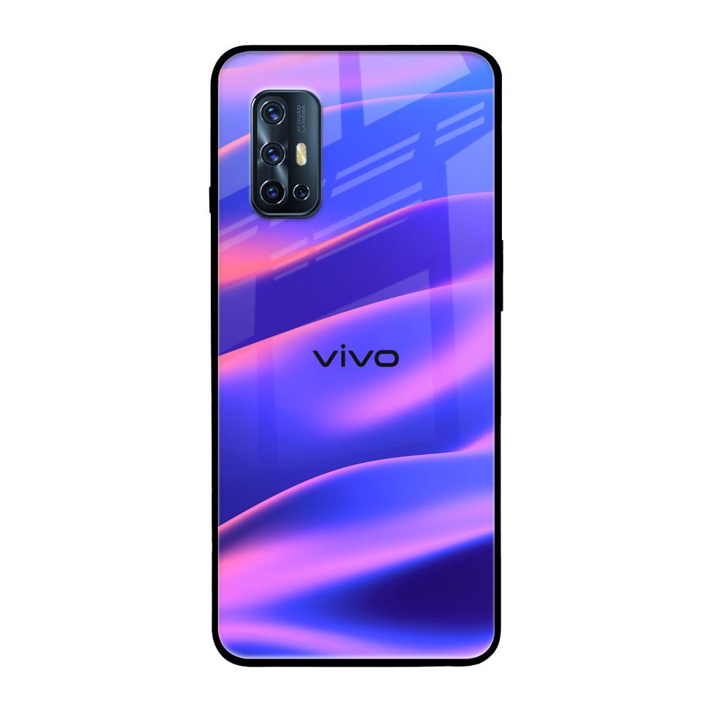 Colorful Dunes Vivo V17 Glass Back Cover Online