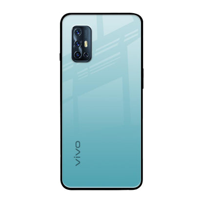 Arctic Blue Vivo V17 Glass Back Cover Online
